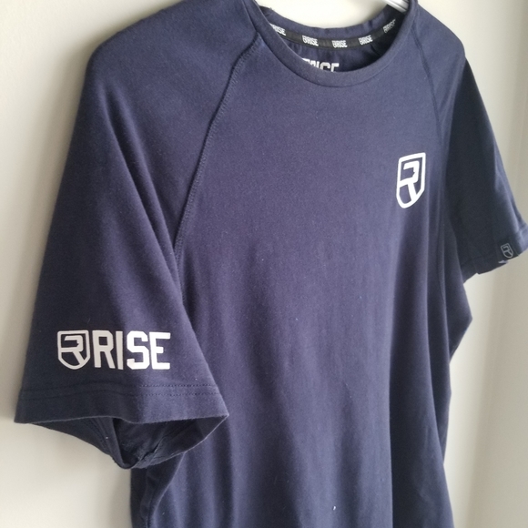 RISE ATHLETIC MENS WORKOUT SPANDEX TSHIRT - Picture 3 of 5